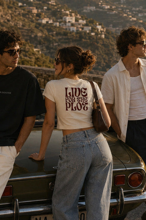 Live for the Plot Women's Baby Tee